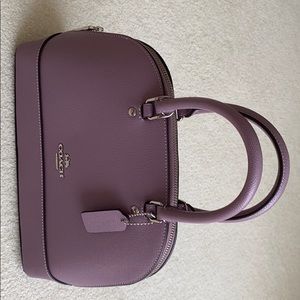 Lavender Coach Purse/Handbag